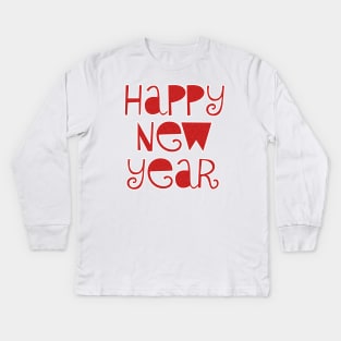 happy new year Kids Long Sleeve T-Shirt